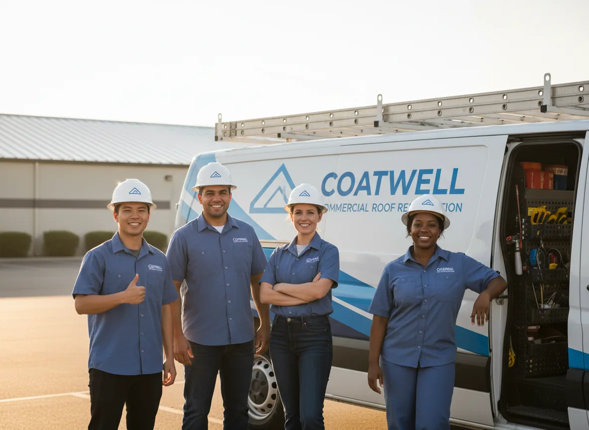 Commercial roof coating company in Mazon, IL
